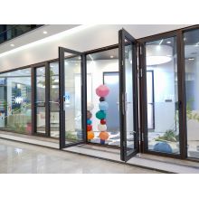 SMIRO Modern minimalist style aluminum inward opening door