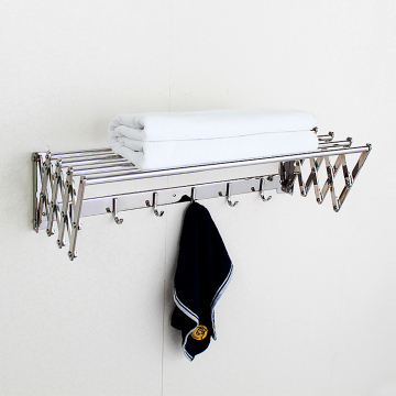 Foshan Bathroom Hardware Extendable Towel Shelf Rack