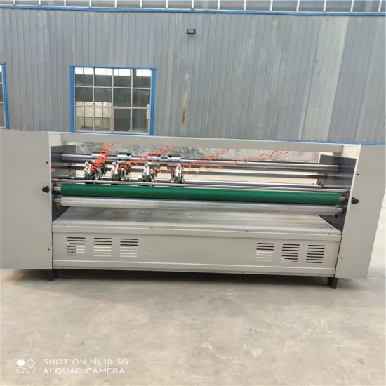 Automatic corrugated slitter scorer machine