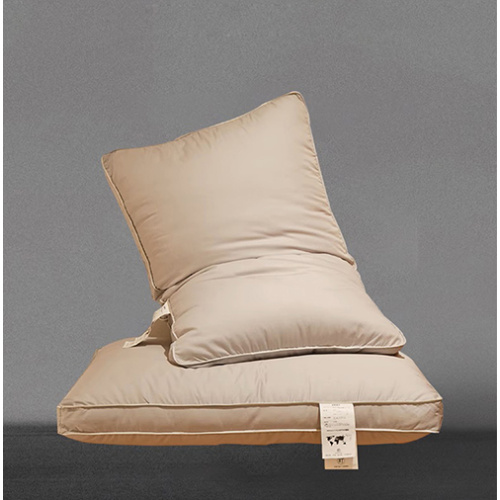 Custom Bed Pillow Cushion Cover Satin Hotel Travel Plush Massage Pillows Case