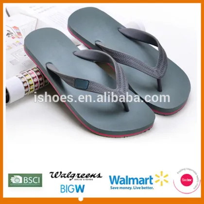 Fashion latest design cheap men flip flops in green discount sale