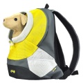 Blue Large PVC and Mesh Pet Backpack