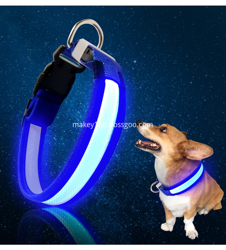 Dog Collar Light Rechargeable