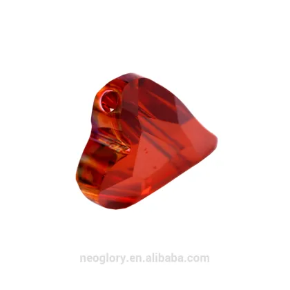 Facet Heart Shape Crystal 5743-17mm Garnet Crystal From Swarovski