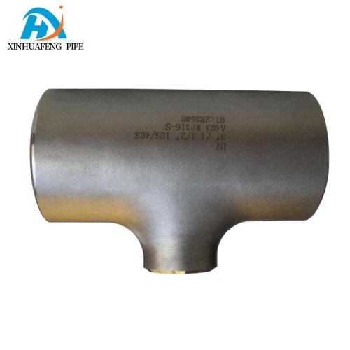 Stainless Steel Reducing Tee Fitting