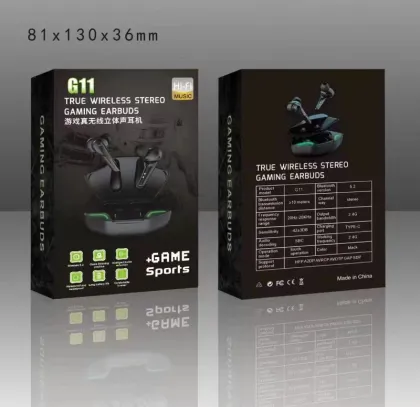 Budget-Friendly Gaming Earbuds: Comparing G11 Wireless Stereo Headphones, G11 Gamer Earphones, and X15 Pro TWS True Wireless Earphones