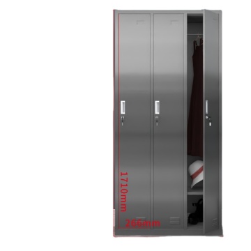Manufacturer Price Metal Cabinet for School Dormitory and Staff Changing Room - 304/201 Stainless Steel Wardrobe