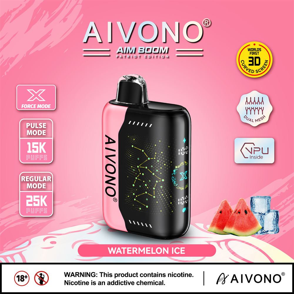 AIVONO AIM BOOM 25000 PUFFS VAPOS DISPOSTÍVEL por atacado