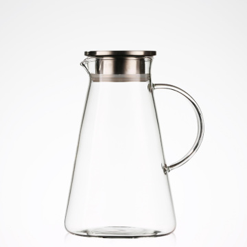 2017 hot selling water pitcher with stainless steel lid