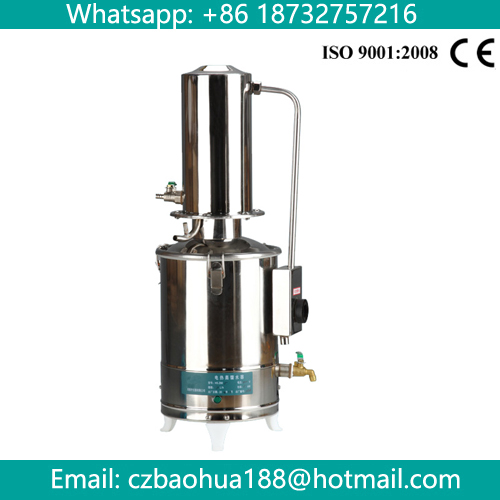 manual distilled water device