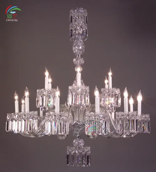 chrome finish crystal pendant chandelier lighting