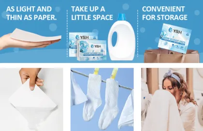 Clean Detergent Laundry Detergent Sheets