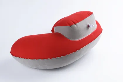 Double Comfort Inflatable Travel Pillow