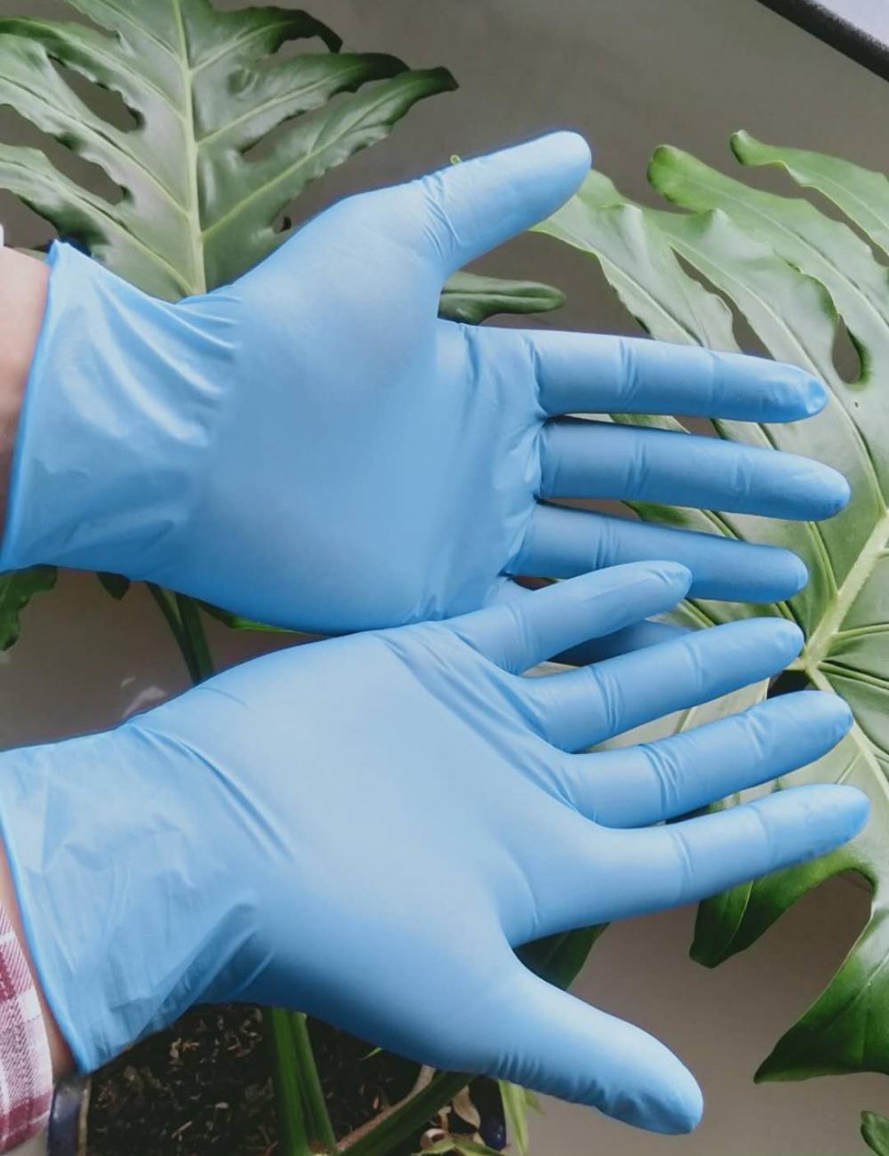 vinyl disposable glove clear yellow stretch vinyl gloves China Manufacturer