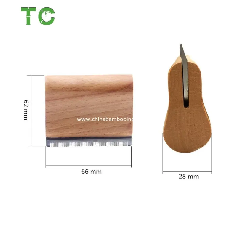 Bamboo Pet Groomer Brush