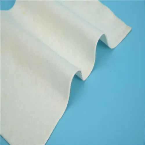Flame-retardant hot-pressed composite shaped needle cotton