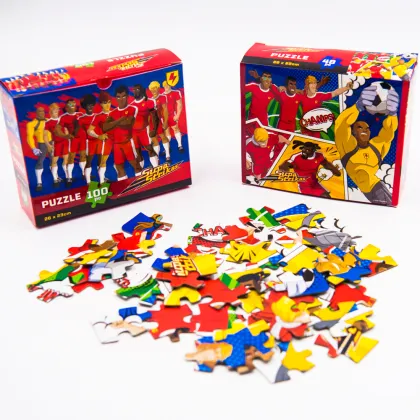 Top Selling Children's Animated Character Puzzle Toys: 100 Pieces, 200 Pieces, and 300 Pieces