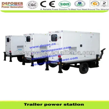 Trailer power station