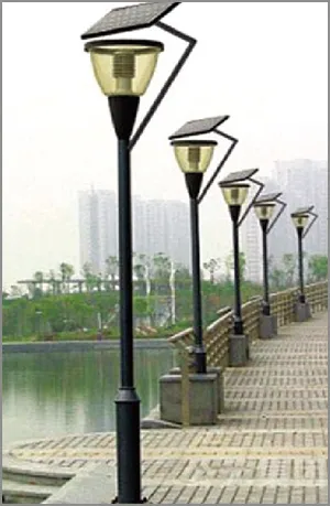 9W Solar LED Garden  Lights