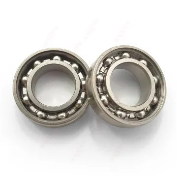 S6800 Size 10x19x5 mm HXHV Stainless Steel Ball Bearing - Ribbon Cage, No Shield, No Grease