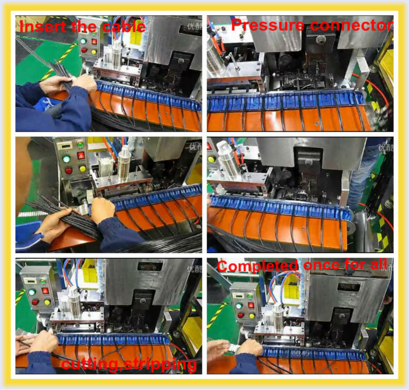 SD-3000b Fully Automatically Terminal Crimping Connecting Punching Pressing Machinery