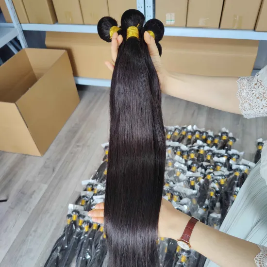 Free Samples Top Quality Cuticle Aligned Hair Weavy 100% Human Hair Unprocessed Mink Virgin Brazilian human hair bundles