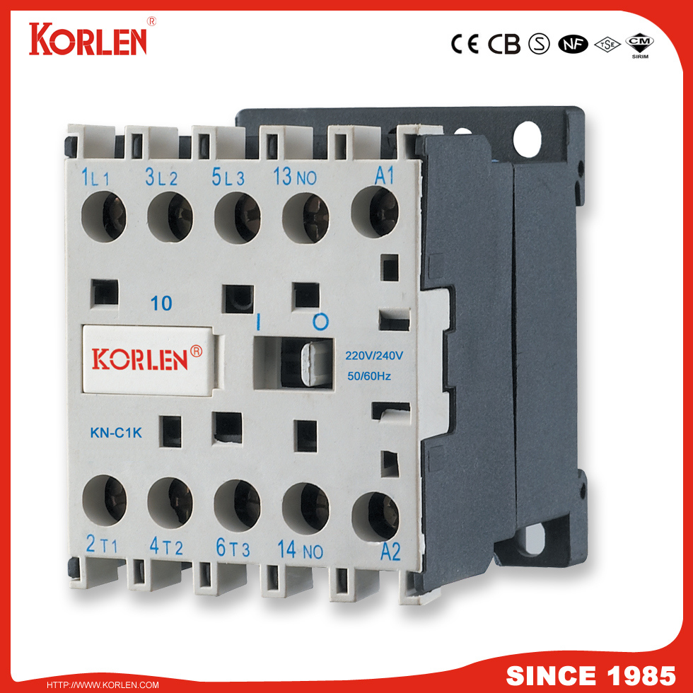 AC Contactor Magnetic Contactor with Silver Contact IEC60947