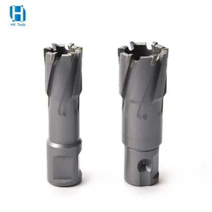 Professional Drill Bits Set: TCT Annular Cutter, Broach Hole Cutter, Magnetic Core Drill Bit with FEIN Shank for Metal and Wood Drilling