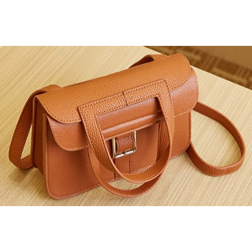 Delicate And High-end Shoulder Handbag Stylish And Practical Litchi Grain Shoulder Handbag Manufactory