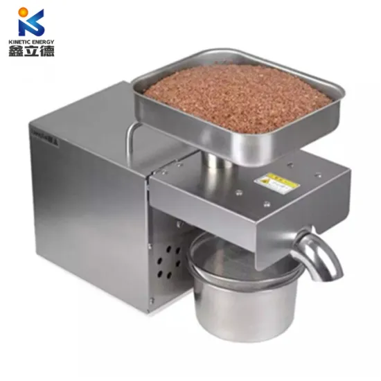 Stainless Steel Home Use Cold Pressed Flaxseed Sunflower Oil Processing Machine in Nigeria