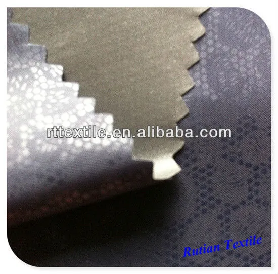 100% polyester Taffeta 190T PVC coated fabric