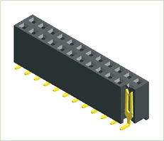 2.54 Female Header Dual Row SMT Type