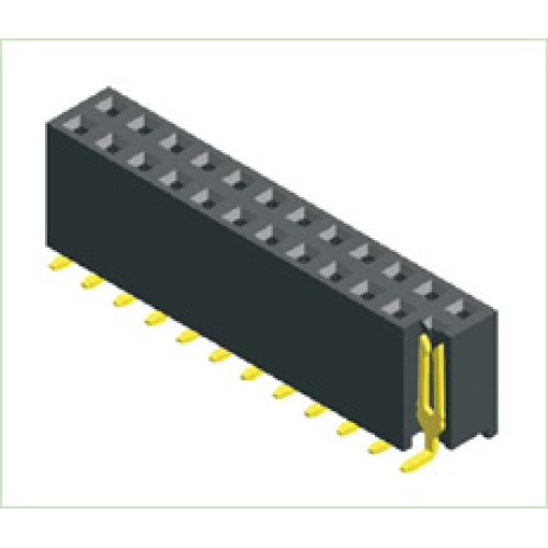 2.54 Female Header Dual Row SMT Type