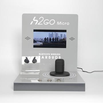 design plexiglass Bluetooth headset stand