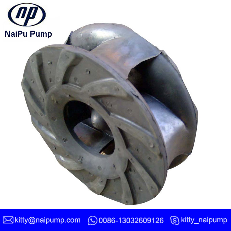 F6147R Rubber Impeller for 8/6F Coal Mining Pump