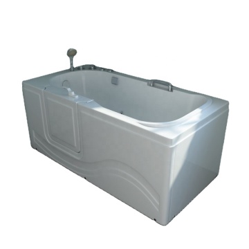 Moderna vasca da bagno per anziani indipendente con Whirlpool e sei piccoli getti d'acqua