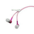 OEM ODM Metal Zipper Stereo Dalam Telinga Fon Telinga
