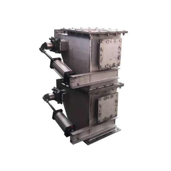 Flange Type Double Flap Gate Valve with Pneumatic