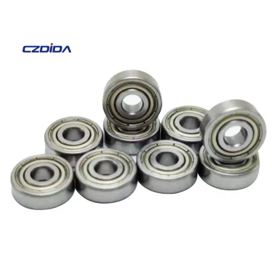 604 604ZZ Miniature Deep Groove Ball Bearing 4x12x4mm Low Noise High Precision