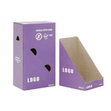 Tear Away Shelf Ready Packaging Box for Retail Store Cardboard Display
