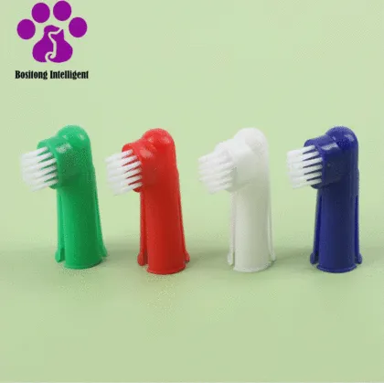 Eco-Friendly Pet Finger Toothbrush for Daily Care