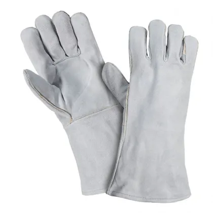 Cowhide Industrial Working Protective Welding Leather Gloves