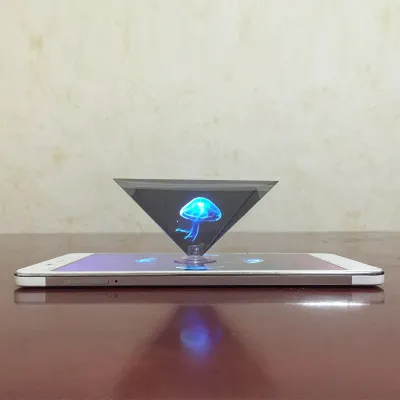 3D Holographic Display Pyramid Stand for Tablets and Phones: Innovative Gift Idea