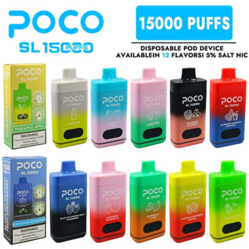 Original Poco SL 15000 Puffs Vape EU Warehouse