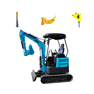 Mini Pelle 2022 Crawler Excavator con cabina - mini escavatori da 1 a 1,8 tonnellate con cabina a prezzo economico EPA