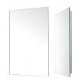 Mirror de baño montado en la pared cuadrada de 20*28 pulgadas