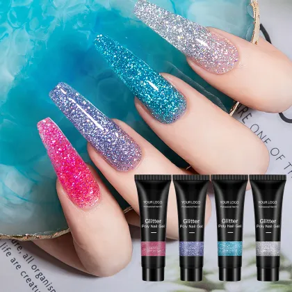 Pink Poly Acrylic Gel