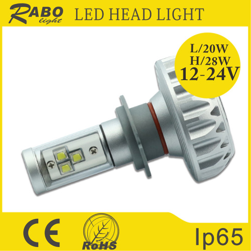 New product led healight 2016 20W 60W 2200LM 4200LM NEW series auto headlight H1/H2/H3/H4 LED headlamp For car