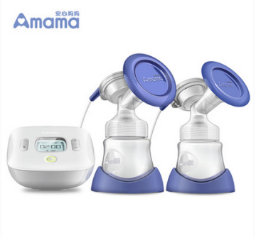 breast pump enlarge with twin cup