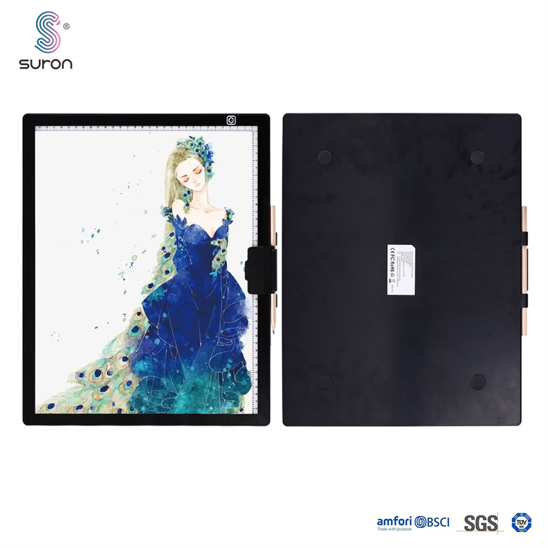 لوحة رسم LED Portable Suron للتتبع رسم